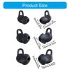 1Set Silicone Ear Tips Set for Freelace Pro2 Wireless Earbuds Tips Comfort Fit S/M/L/XL Size Included