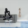 Abstract Lovers Sculpture Modern Figurine Decorative Statue Collectible Ornament for Living Room