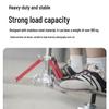 Ambitful AS-300 Heavy-Duty Stainless Steel Photography Light Stand with Thickened Base and Horizontal Arm