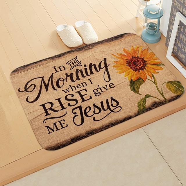 Home Sweet Home Carpet for Living Room Bedroom Rug Door Kitchen Unslip Floor Mats Birthday gift photography props Alfombra Rug