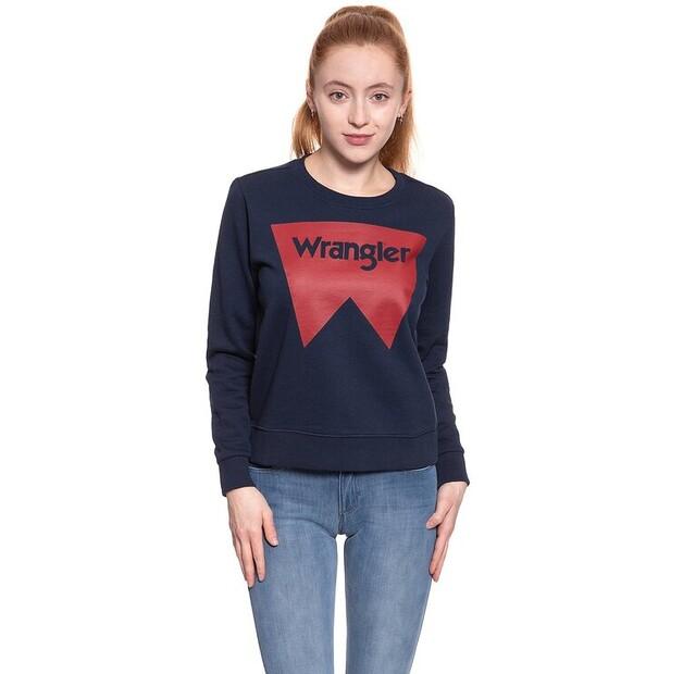 Толстовка Wrangler LOGO CREW EU XS