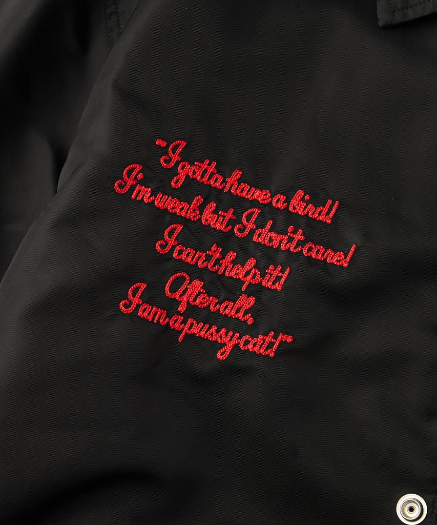 Outstanding [Looney Tunes] Wappen Coach Jacket_Black