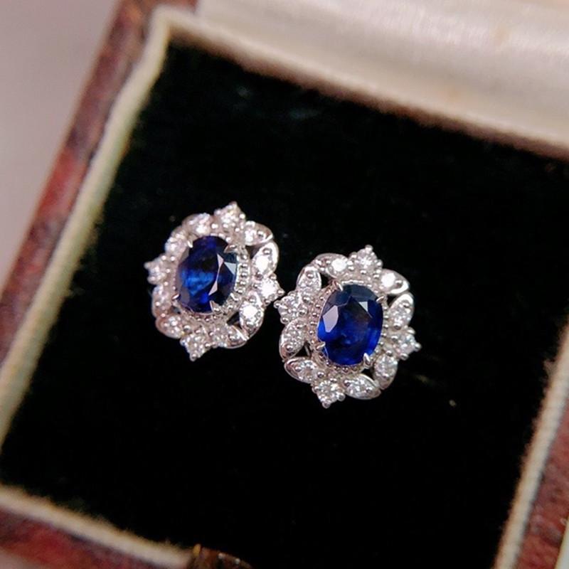 CAOSHI Brilliant Cubic Zirconia Jewelry Gorgeous Women Stud Earrings Classic Bridal Wedding Ear Accessories for Daily Wearable