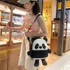 Cartoon Animal Backpack New Korean Casual All-matching Student Schoolbag Lovely Panda Single-shoulder Diagonal