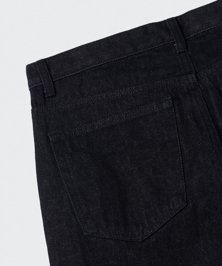 Musinsa Standard Regular Fit Denim Pants [Raw Black]
