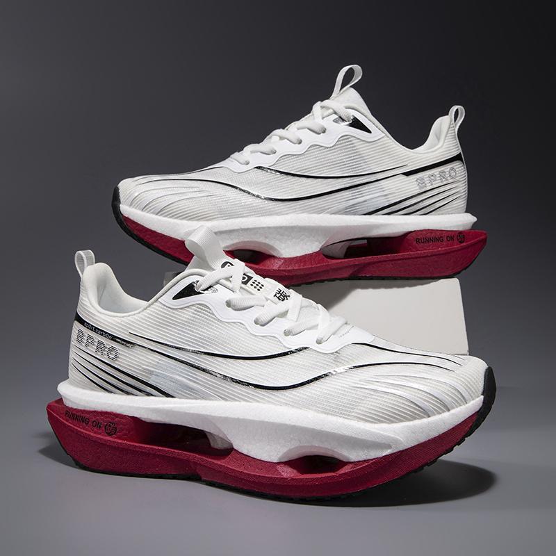 New Men'S Sneakers Thick Bottom Cushioning Running Shoes Athletic Training Carbon Plate Jogging Shoes Women'S Tennis Shoes