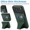 Foldable Kickstand Leather Phone Case For iPhone 17 Pro Max 16 Plus 15 14 13 12 Protective Credit Card Slots Kickstand Cover