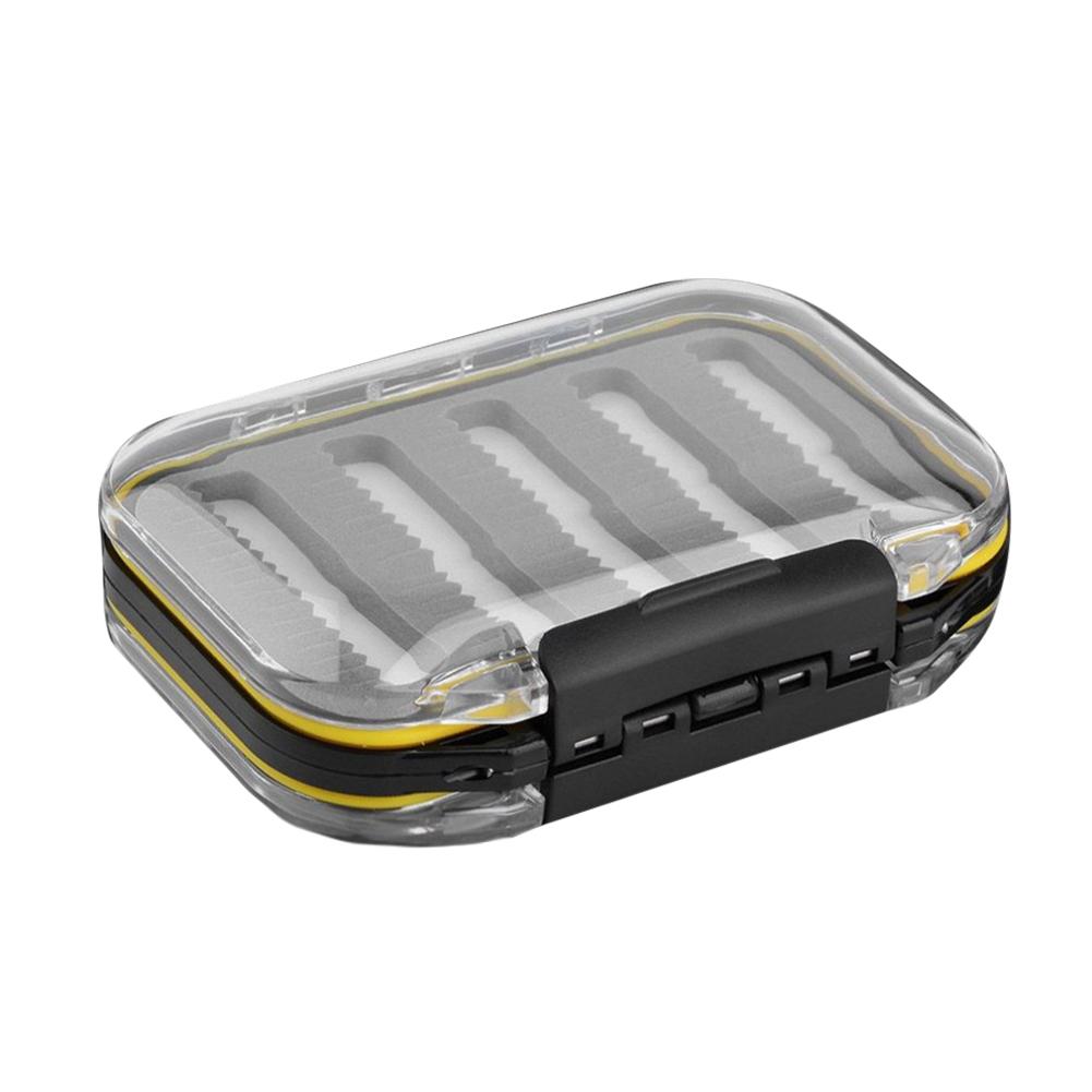 Portable Fishing Flies Gadget Holder Double-sides Fishing Lure Organizer Plastic Lightweight Practical Fishing Gear Accessories spain