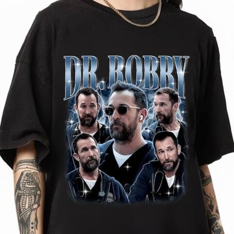Dr. Robby Vintage Bootleg Unisex T-Shirt, Dr. Robby Fan Lover, Actor Tribute, Gift For Fan, Vintage Retro Movie T-Shirt