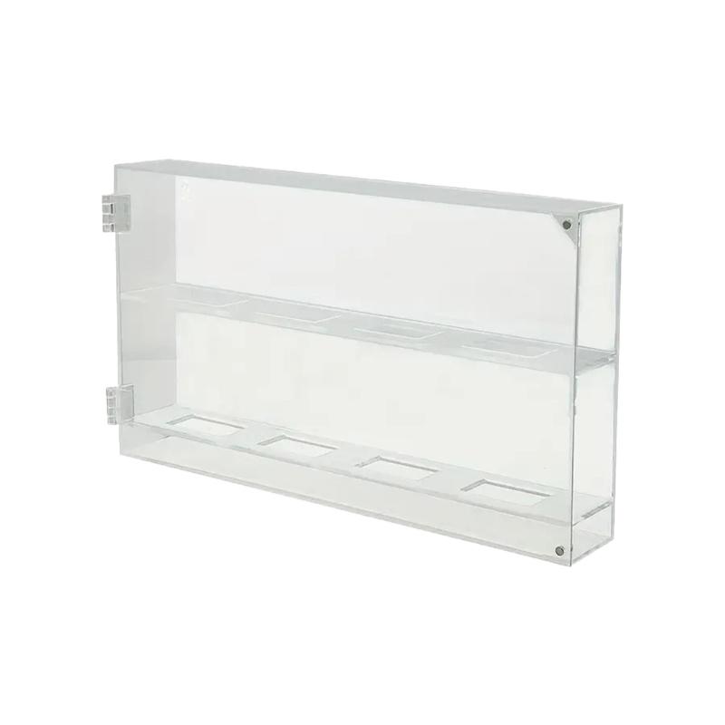 See Through Wall Mounted Hockey Case Sturdy Dust Resistant Seal Easy Installation for Home or Office Display 2390₽