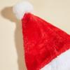 Dog Cat Hat Merry Christmas Decorations Christmas Pet Plush Santa Hat for Small Medium Dog Cats Machine Washable