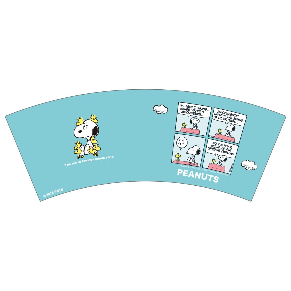 Snoopy Water Cup Comic