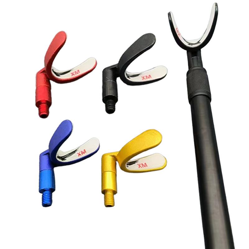 Aluminum Alloy Giant Fish Rod Pod Holder - 8mm Universal Fork Head