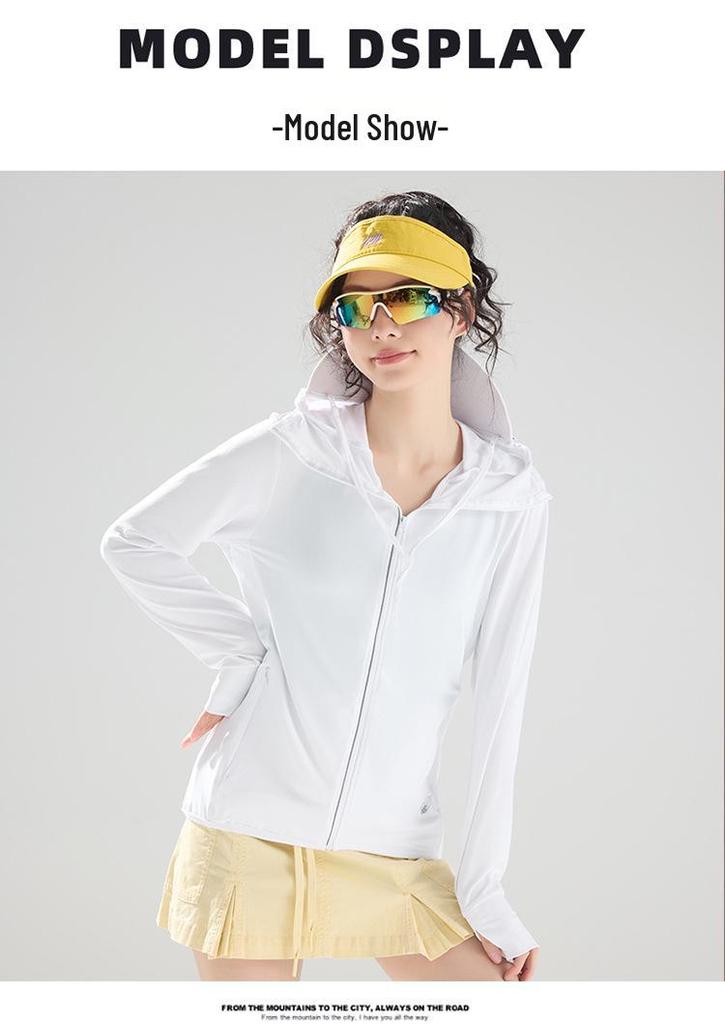 Unisex Outdoor UV Protection Clothing with Detachable Brim - UPF 50+ Breathable Summer Fishing Wear