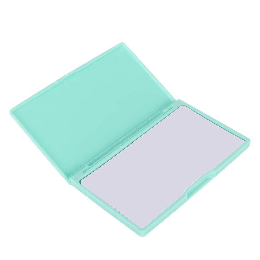 Light Green Needle Storage Box Rectangle Shape Sewing Needle Organize  For Beginners