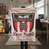 1 STUKS Sunderland Association Football Club Gepersonaliseerd Patroon Flanellen Deken Geschikt Voor Alle Seizoenen voor Huisdecoratie Warmte en Comfort Cadeaus Vakantie