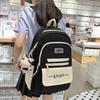 Junior High School Student Schoolbag Female Large Capacity High School Student Simple Fashion Trend Backpack Primary School Backpack
