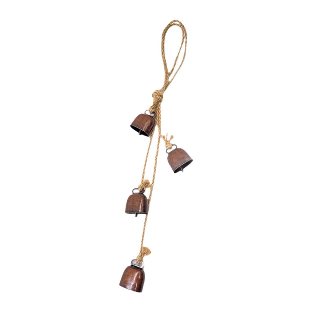 Tree Ornament Collection Simple Lightweight Multifunctional Wall Hanging Decor Bells for Garden Yard Door Festival Farmhouse