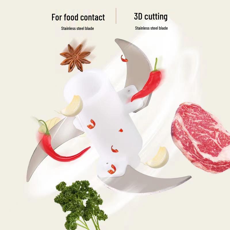 Compact Electric Baby Food Maker: Automatic Blender & Meat Grinder for Smart Cooking