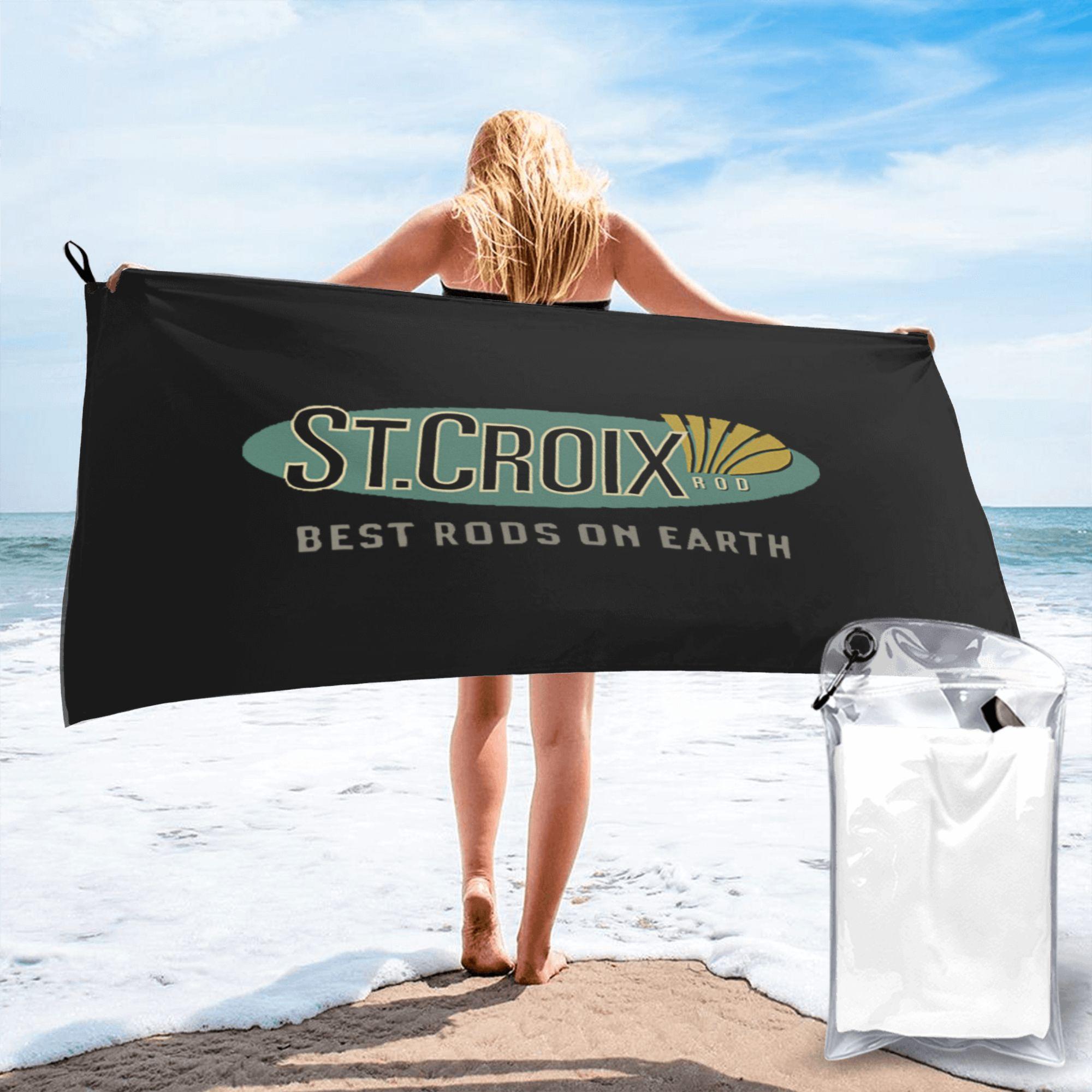Jmg Household Supplies St Croix Beach Towel Soft Microfiber Quick Dry Absorbent Quick Towels For Mountain Climbing