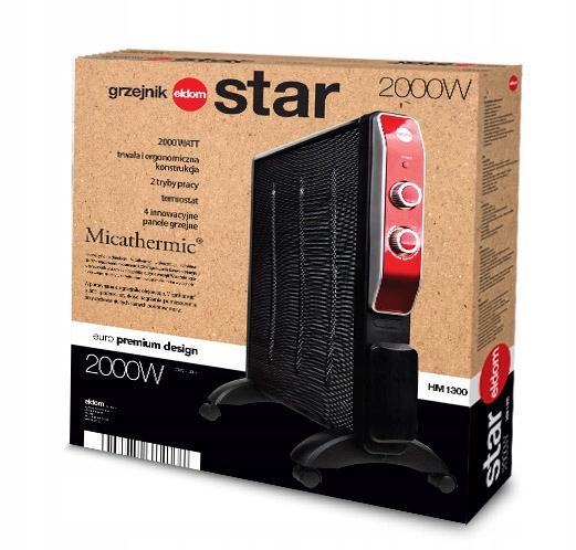 Eldom HM1300 STAR radiant-convector electric heater
