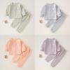 Baby Cotton Autumn Long Sleeve And Pants Set With Antibacterial Fabric For Toddler Warmth
