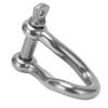10mm Twisting Shackle Stainless Steel Screw Pin Anchor Shackle for Marine Yachting M10