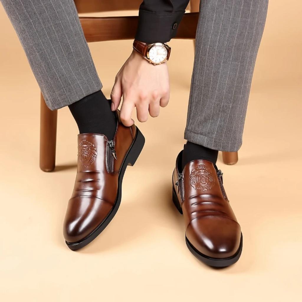Luxuriöse Herrenschuhe, Designer-Businessschuhe, Hochwertige Herren-Slipper, Vintage-Herrenschuhe, Modische Lederschuhe