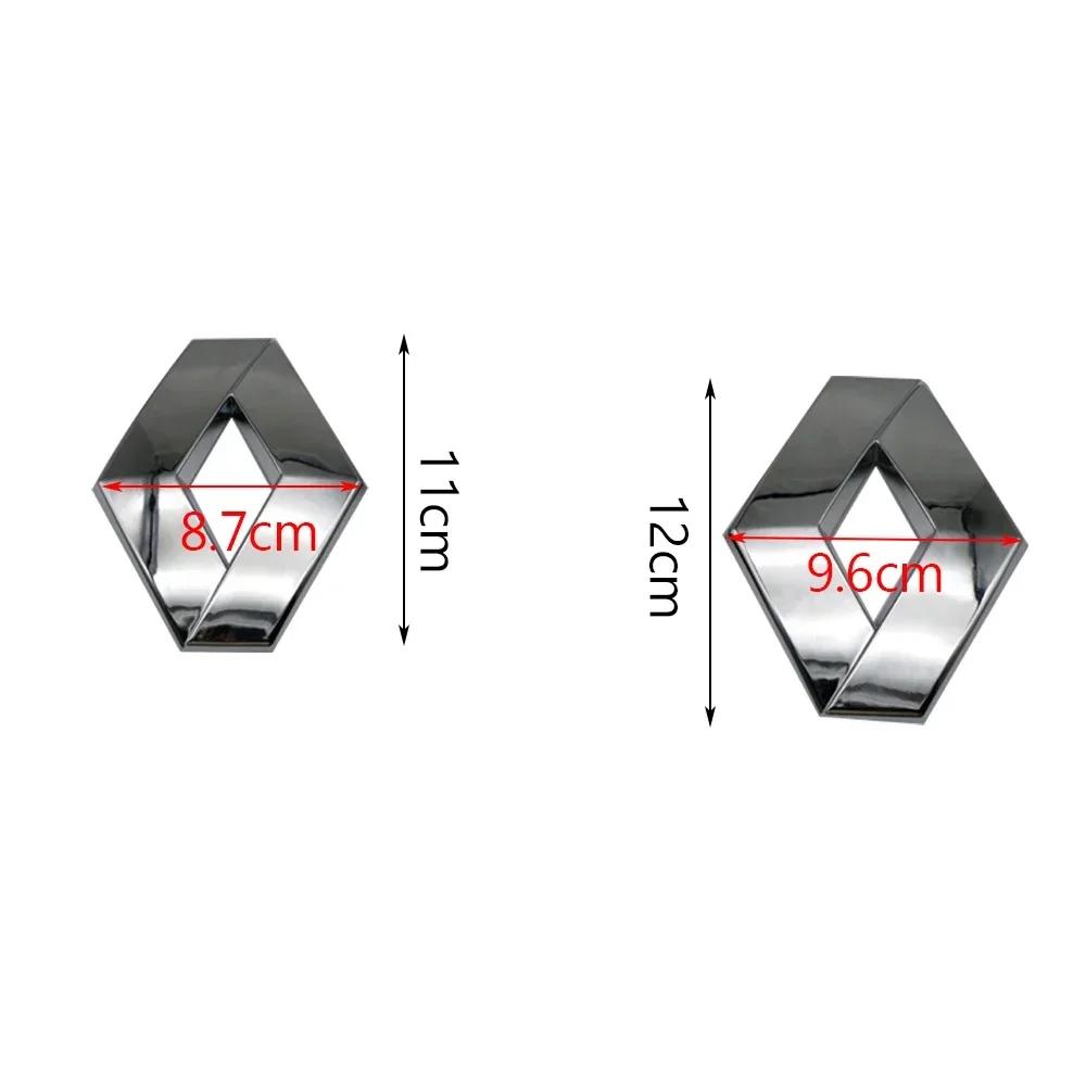 

2026 Горячие Колпаки на ступицы для Renault Clio 4 Megane 3 2 Captur Trafic Logan RS Модификация автомобиля Наклейка с логотипом Капот автомобиля Передняя часть 1Pcs 8.7cmX11cm