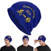 Yellow Camino De Santiago Scallop Shell Men Women Adult Beanies Caps Knitted Bonnet Hat Warm Hip Hop Autumn Winter Skullies Hats