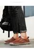 Men's Summer Retro Slip-on Leather Loafers: Casual, Breathable, Thick Sole Design