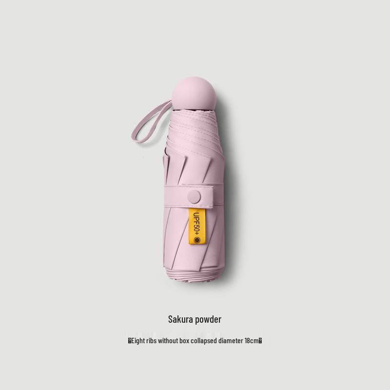 50% Off Women's UV Protection Folding Sunshade Umbrella - Ultralight, Rain or Shine