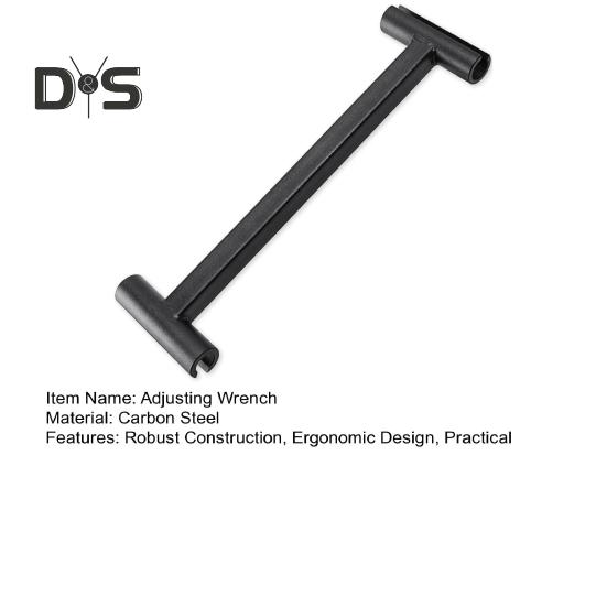 Závěsy Nastavení mezery Klíč Ergonomický design Přesné nastavení mezery Oprava závěsů dveří Klíč Nastavitelný klíč