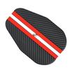 Carbon Fiber Pattern Rainproof Rearview Mirror Shield - Universal Fit
