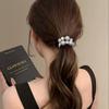 Celebrity Style Expensive Beads Flash Diamond Hair Band High-End Light Luxury Bracelet Hair Rope Dual-Purpose