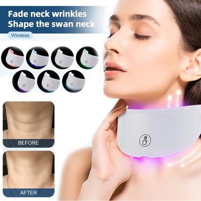 NEW Neck LED Mask 7 Colors Photon Anti-Wrinkle Skin Brightening Neck Beauty Mask Skin Tightening Neck Wrinkle Remover Skin Care
