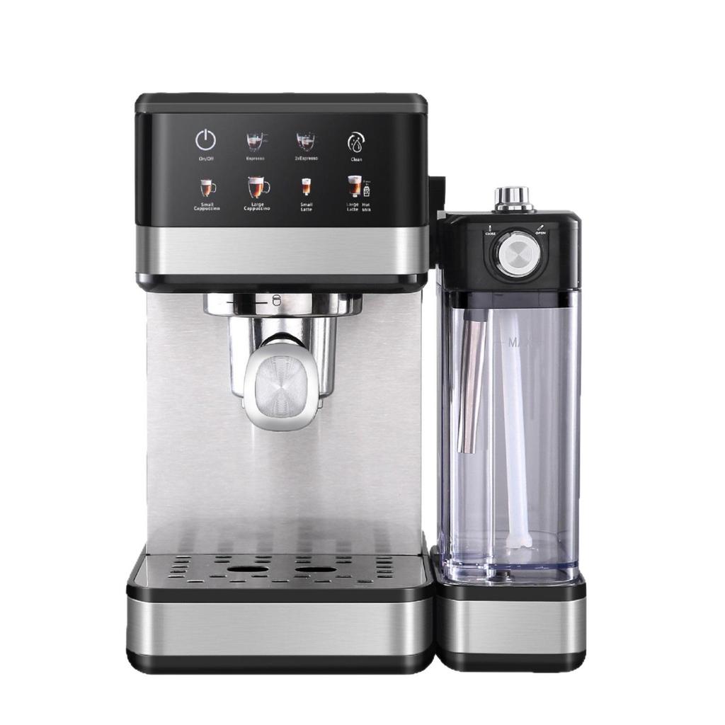 American Smart Cappuccino & Espresso Machine with High-Pressure Extraction and Milk Frother