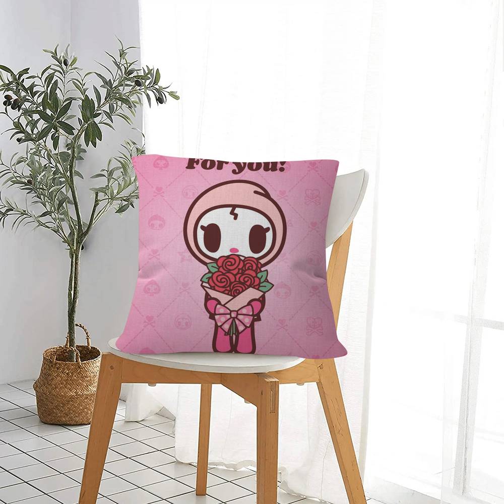 Anime T-Tokidoki-S Pillow Cushion Cover Pillowcase Living Room Sofa Home Decor