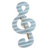 Stylish Striped Star Musical Note Resin Hair Clip For Women Girls Fashion Accessories