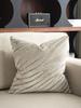 45x45cm Jacquard Light Luxury Geometric Pattern Pillow Bed Cushion Cover Modern Simple Bedroom Home Custom Pillow Cover