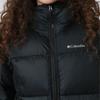 Columbia Logo Print Hooded Down Long Sleeve Jacket Women jackets Black 1864791-010