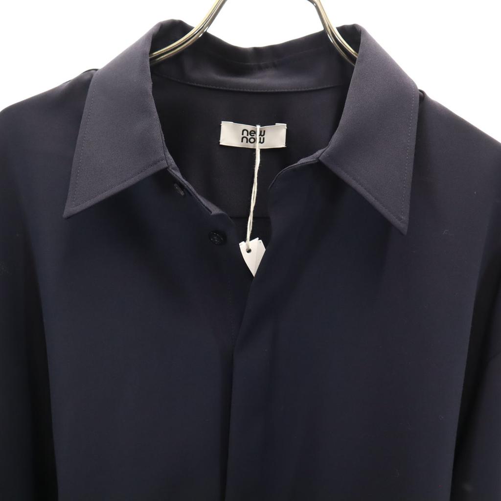 Unbenutzt neu jetzt Hergestellt in Japan Wolle Langarmshirt Set L/M Marineblau Herren Gebraucht