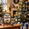 Διακοσμήσεις Ντουλαπιού Βόλεϊ Ημερολόγιο Advent 2026 για Εραστές, Σετ Διακοσμητικών Αθλητικού Θέματος από Ακρυλικό 2D, 24 Διακοσμητικά Κρεμαστά με Κορδόνια Ημέρες Χριστούγεννα