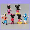 Disney Mickey Huis Minnie Figuur Poppen Speelgoed Taart Decoratie Set Van 6 Perfect Cadeau Voor Kinderen