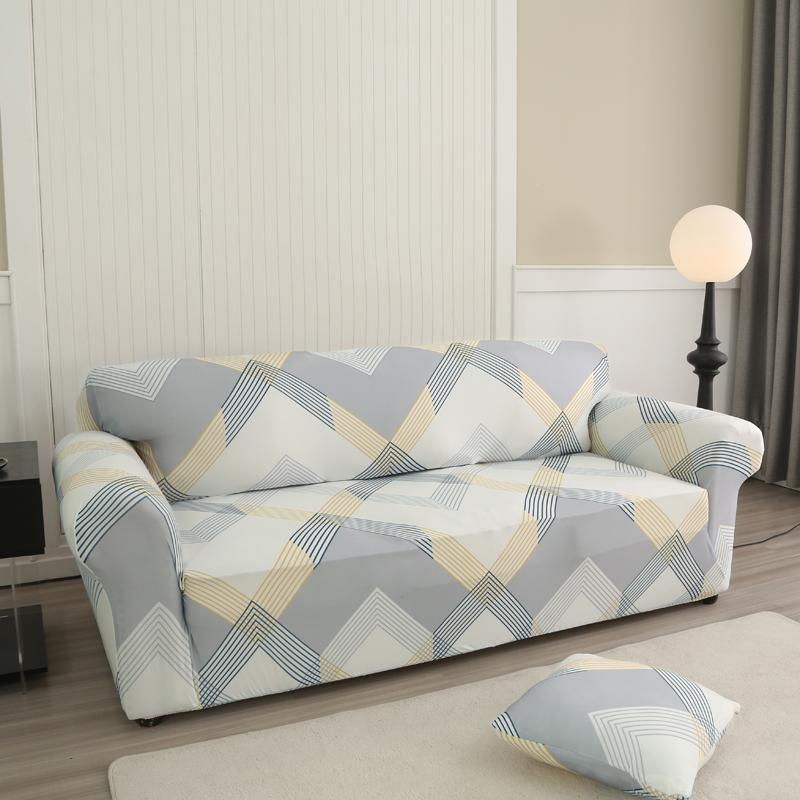 Elastic Sofa Cover for Living Room Spandex Couch Cover Tight Wrap All-inclusive Sectional Furniture Slipcovers 1/2/3/4 seater