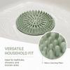 4 PCS TPR Floor Drain Strainer Pink Green Bathtub Drain Cover Shower Drain Cover  Bathtub