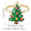 Christmas Tree Napkin Ring Metal Creative Napkin Buckle Santa Claus Versatile Napkin Rings for Christmas Dinner Table Decor 2026