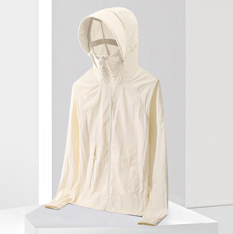 

Unisex UPF50+ Ice Silk UV Protection Jacket - Lightweight Summer Sunscreen Clothing Extra Small