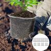 Stainless Steel Plant Root Protection Bags 8 Pieces Two Sizes 23 25cm and 35 35cm for Root Safety and Pest Defense