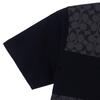 COACH SS22 Men Patchwork Short Sleeve T-shirt Black C9602-R8E